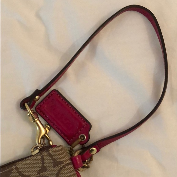 Gently used coach wristlet! - Picture 2 of 5